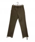 GR10Kジーアールテンケー）の古着「KNITTED PANT」｜ベージュ