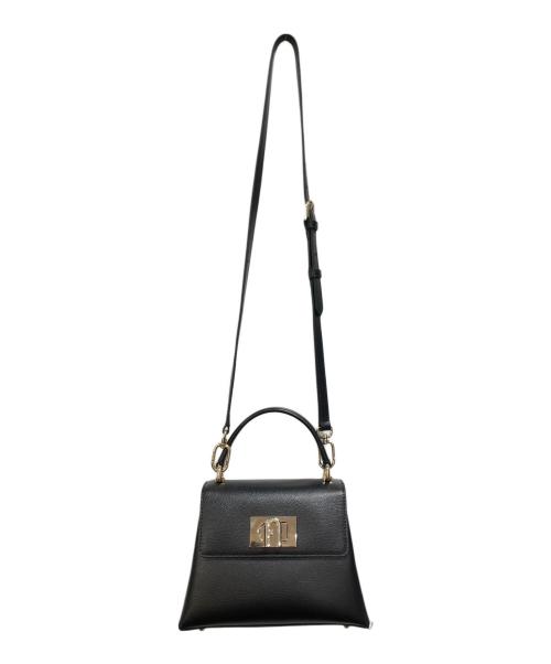 FURLA（フルラ）FURLA (フルラ) RLA 1927 MINI ハンドバッグ ブラックの古着・服飾アイテム
