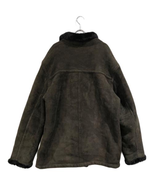 USED（ユーズド）USED (ユーズド) ムートンジャケット グリーン サイズ:不明の古着・服飾アイテム