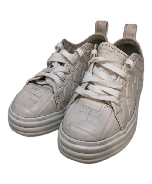FENDI（フェンディ）FENDI (フェンディ) スニーカー ホワイト サイズ:SIZE 38の古着・服飾アイテム