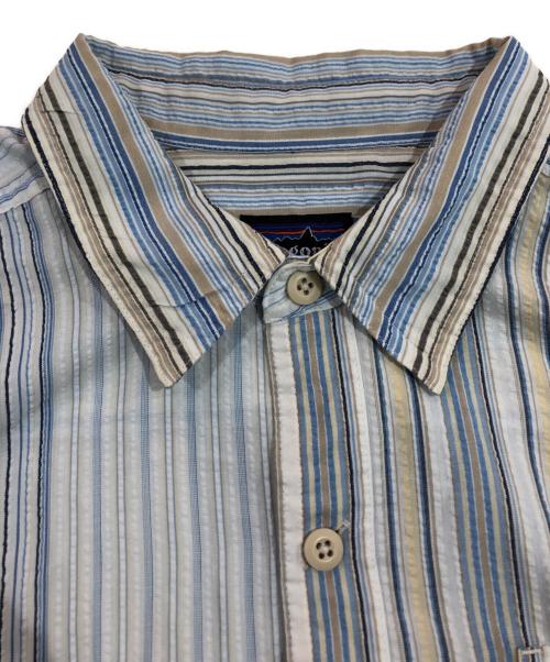 Patagonia（パタゴニア）Patagonia (パタゴニア) パッカーウエアロングスリーブシャツ スカイブルー サイズ:SIZE Mの古着・服飾アイテム