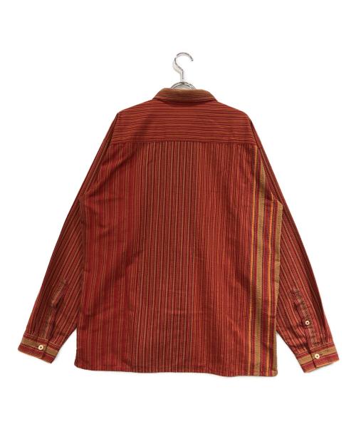 Patagonia（パタゴニア）Patagonia (パタゴニア) パッカーウエアロングスリーブシャツ レッド サイズ:Mの古着・服飾アイテム
