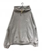 Champion×BEAMS×paperboyチャンピオン×ビームス×ペーパーボーイ）の古着「パーカー」｜ライトグレー