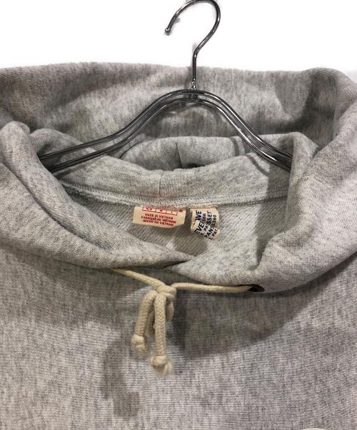 Champion（チャンピオン）Champion (チャンピオン) BEAMS (ビームス) paperboy (ペーパーボーイ) パーカー ライトグレー サイズ:SIZE Lの古着・服飾アイテム