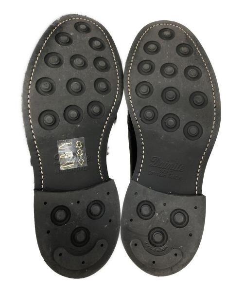 Tricker's（トリッカーズ）Tricker's (トリッカーズ) ブラックボックススカーフTストラップシューズ ブラック サイズ:ＳＩＺＥ9の古着・服飾アイテム
