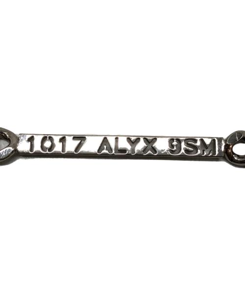 1017 ALYX 9SM（テンセブンティーン アリクス ナインエスエム）1017 ALYX 9SM (テンセブンティーン アリクス ナインエスエム) チェーンネックレス シルバーの古着・服飾アイテム