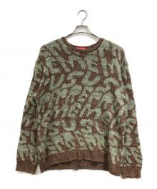 SUPREME（シュプリーム）の古着「stacked sweater」｜グリーン