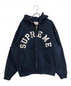 SUPREME×Championシュプリーム×チャンピオン）の古着「champion zip up hooded sweatshirt」｜ネイビー