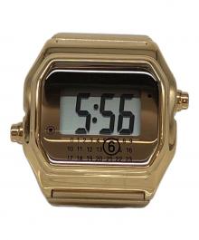 TIMEX×MM6 Maison Margiela（タイメックス×エムエムシックスメゾンマルジェラ）の古着「リングウォッチ」｜ゴールド