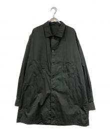 s'yte（サイト）の古着「ロングシャツジャケット」｜ブラック