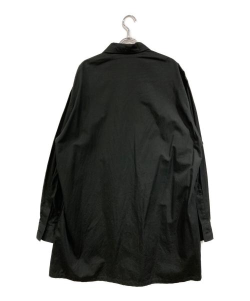 s'yte（サイト）s'yte (サイト) ロングシャツジャケット ブラック サイズ:SIZE 3の古着・服飾アイテム