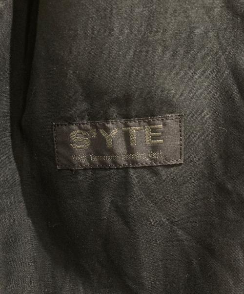 s'yte（サイト）s'yte (サイト) ロングシャツジャケット ブラック サイズ:SIZE 3の古着・服飾アイテム