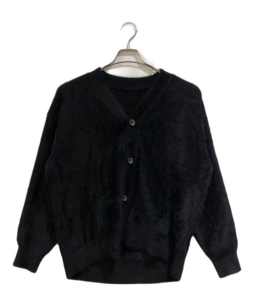 ABYTS（エーバイティーエス）ABYTS (エーバイティーエス) SHAGGY CARDIGAN ブラック サイズ:SIZE 1の古着・服飾アイテム
