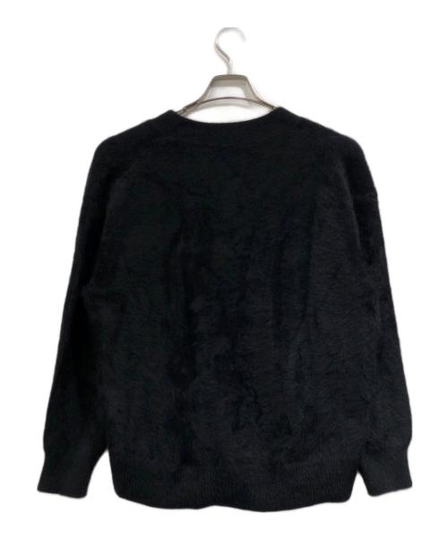 ABYTS（エーバイティーエス）ABYTS (エーバイティーエス) SHAGGY CARDIGAN ブラック サイズ:SIZE 1の古着・服飾アイテム