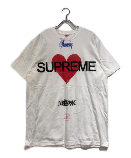 SUPREME（シュプリーム）Supreme (シュプリーム) Announcing Tee ホワイト サイズ:Mの古着・服飾アイテム