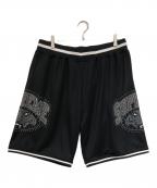 SUPREMEシュプリーム）の古着「Studded Basketball Short」｜ブラック