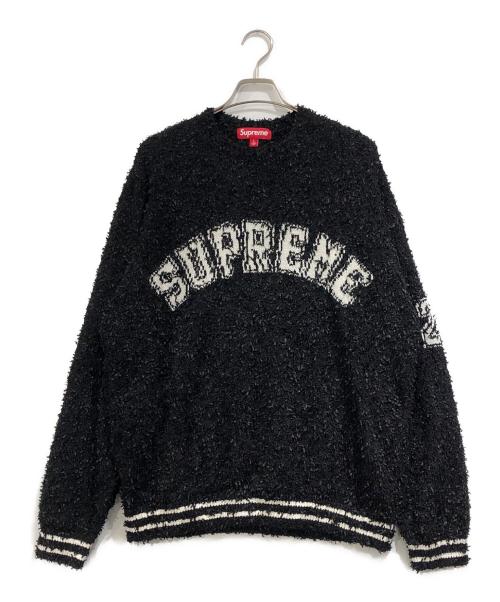 SUPREME（シュプリーム）Supreme (シュプリーム) Textured Arc Sweater ブラック サイズ:SIZE Lの古着・服飾アイテム