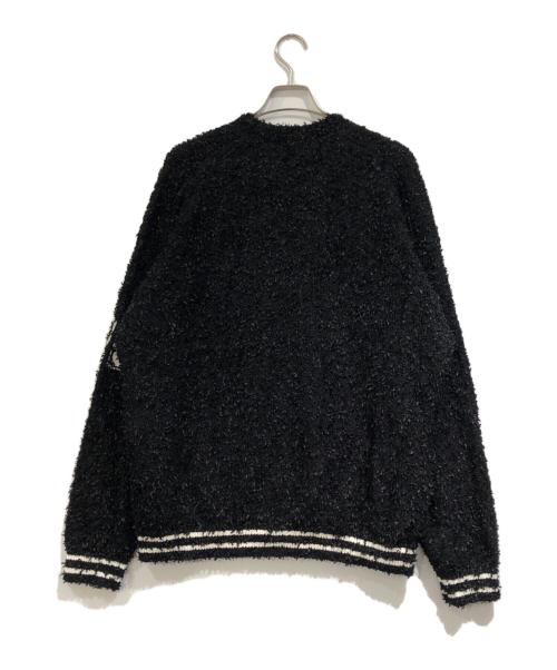 SUPREME（シュプリーム）Supreme (シュプリーム) Textured Arc Sweater ブラック サイズ:SIZE Lの古着・服飾アイテム