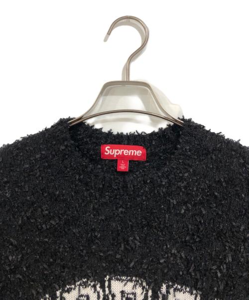 SUPREME（シュプリーム）Supreme (シュプリーム) Textured Arc Sweater ブラック サイズ:SIZE Lの古着・服飾アイテム