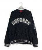 SUPREMEシュプリーム）の古着「Textured Arc Sweater」｜ブラック