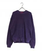SUPREMEシュプリーム）の古着「Old English Printed Sweater」｜パープル