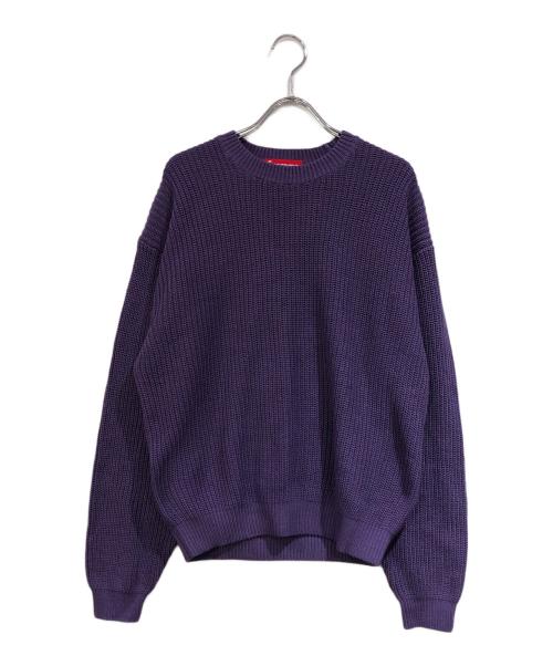 SUPREME（シュプリーム）Supreme (シュプリーム) Old English Printed Sweater パープル サイズ:SIZE Mの古着・服飾アイテム