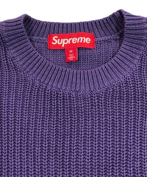 SUPREME（シュプリーム）Supreme (シュプリーム) Old English Printed Sweater パープル サイズ:SIZE Mの古着・服飾アイテム