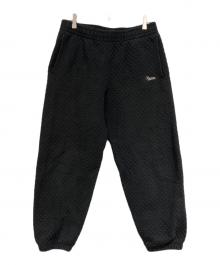 SUPREME（シュプリーム）の古着「micro quilted sweatpant」｜ブラック