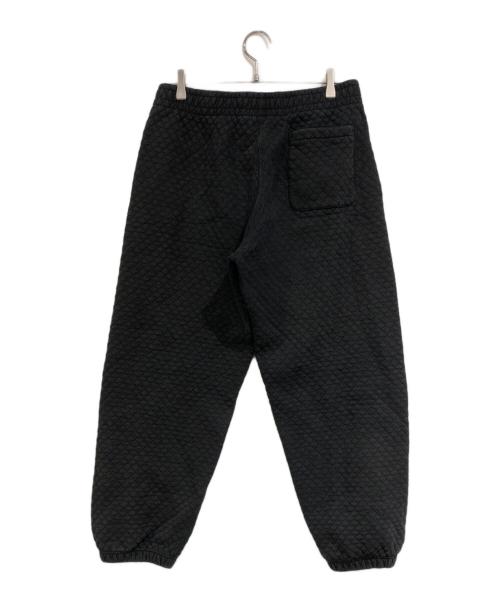 SUPREME（シュプリーム）Supreme (シュプリーム) micro quilted sweatpant ブラック サイズ:SIZE Sの古着・服飾アイテム