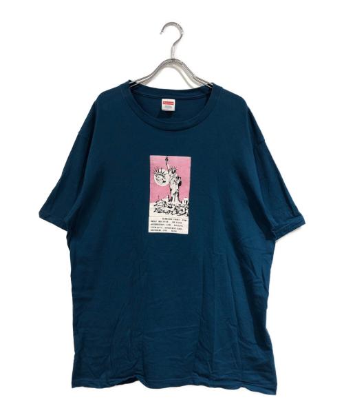 SUPREME（シュプリーム）Supreme (シュプリーム) liberty Tee ネイビー サイズ:SIZE Lの古着・服飾アイテム