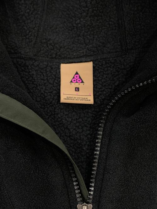 NIKE ACG（ナイキエーシージー）NIKE ACG (ナイキエーシージー) SHERPA FLEECE HOODIE ブラック サイズ:SIZE Lの古着・服飾アイテム