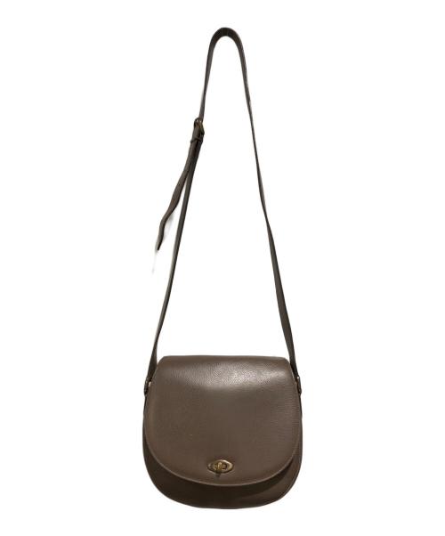 COACH（コーチ）COACH (コーチ) ターンロックショルダーバッグ ベージュの古着・服飾アイテム