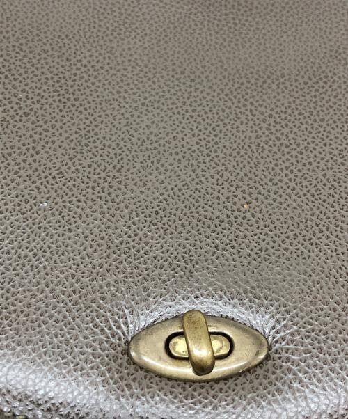 COACH（コーチ）COACH (コーチ) ターンロックショルダーバッグ ベージュの古着・服飾アイテム