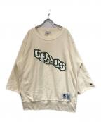 Champion REVERSE WEAVE×UNDERCOVERチャンピオン リバース ウィーブ×アンダーカバー）の古着「スウェット」｜アイボリー