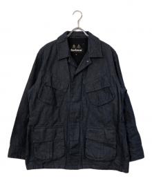 Barbour（バブアー）の古着「ジャングルファティーグデニムミリタリーブルゾン」｜インディゴ