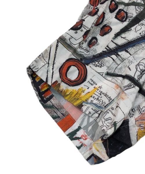WACKO MARIA（ワコマリア）WACKO MARIA (ワコマリア) JEAN MICHEL BASQUIAT (ジャンミシェルバスキア) オープンカラーシャツ イエロー サイズ:SIZE Lの古着・服飾アイテム