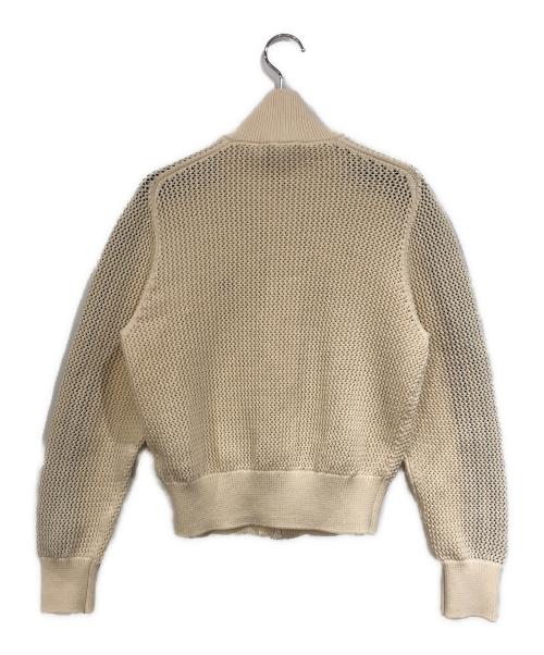 adidas（アディダス）adidas (アディダス) クロシェ トラックトップ アイボリー サイズ:SIZE Mの古着・服飾アイテム