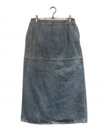 MM6 Maison Margiela（エムエムシックスメゾンマルジェラ）の古着「デニムスカート」｜インディゴ
