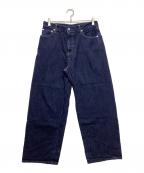 nano・universe×AUTHENナノ・ユニバース×オーセン）の古着「SILKNIZED DENIM 」｜インディゴ