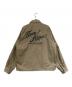 AVIREX (アヴィレックス) フェーテッド刺繍ワークジャケット ベージュ サイズ:SIZE L：14000円