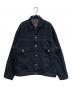 nano・universe（ナノ・ユニバース）の古着「SILKNIZED DENIM トラッカージャケット」｜インディゴ