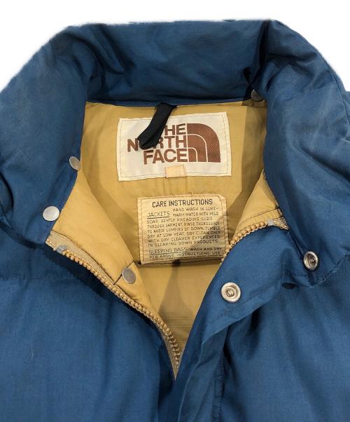 THE NORTH FACE（ザ ノース フェイス）THE NORTH FACE (ザ ノース フェイス) オールドダウンジャケット ブルー サイズ:SIZE XSの古着・服飾アイテム