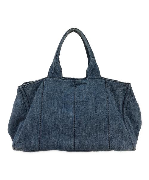 PRADA（プラダ）PRADA (プラダ) カナパデニムトートバッグ インディゴの古着・服飾アイテム