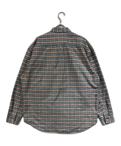 SUPREME（シュプリーム）Supreme (シュプリーム) Loose Fit Flannel Oxford Shirt ピンク サイズ:SIZE Mの古着・服飾アイテム