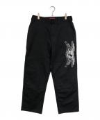 SUPREME×ANTIHEROシュプリーム×アンタイヒーロー）の古着「work pants」｜ブラック