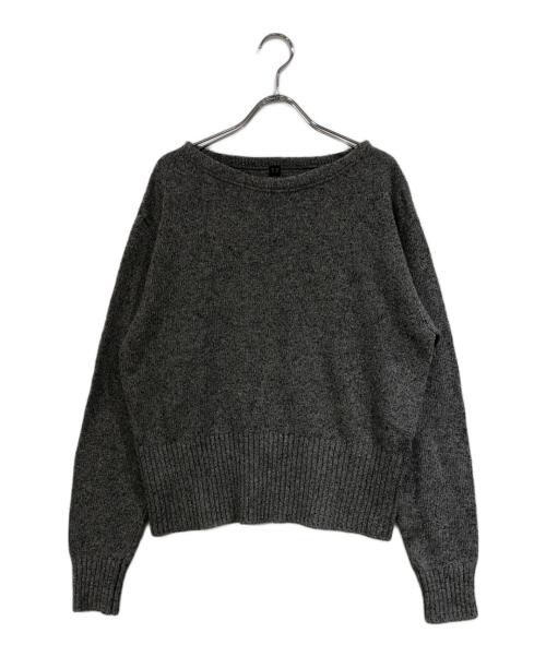 Taiga Takahashi（タイガ タカハシ）Taiga Takahashi (タイガ タカハシ) シルクニット グレー サイズ:SIZE 40の古着・服飾アイテム