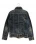 Hysteric Glamour (ヒステリックグラマー) Love Buzz デニムライダースジャケット インディゴ サイズ:SIZE Free：15000円