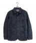 RRL（ダブルアールエル）の古着「ジャガードデニムジャケット」｜グレー×ネイビー