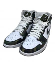 NIKE（ナイキ）の古着「Air Jordan 1 High Golf "Camo/White"」｜グリーン