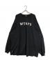WTAPS（ダブルタップス）の古着「プリントカットソー」｜ブラック